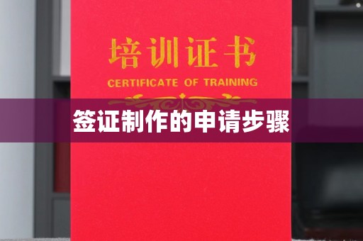 溪州签证制作的申请步骤