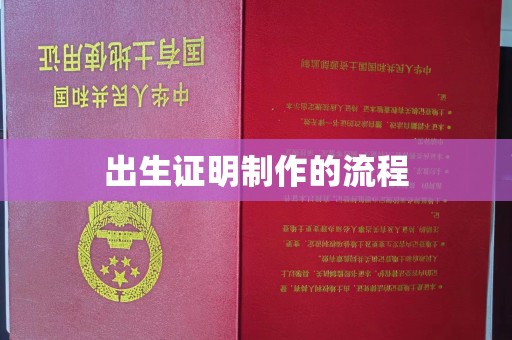 溪州出生证明制作的流程